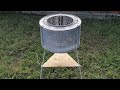 How to Make a Barbecue in 4 minutes *bbq from washing machine drum*