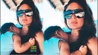 Kareena Kapoor Shared Adorable Selfie With Son Jeh Ali Khan From Maldives Vacation