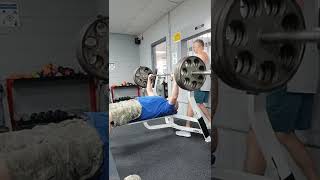 Burnout 315lbs x  6 reps, 61 years old. road to 405lbs,  Crazy old man