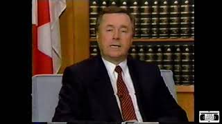 CBC The Nation's Business - Liberal Party Doug Young Finance Critic / Anti-GST Segment - 1990