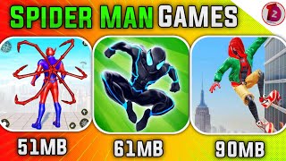 I downloaded 5 *worst spider man* games from Google Play Store !