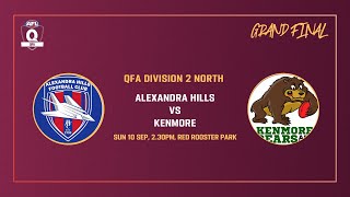 QFA Division 2 - Alexandra Hills v Kenmore