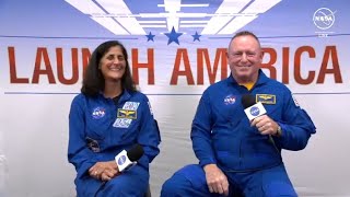 (5/1/2024) NASA's Boeing Crew Flight Test Astronaut Question and Answer Session