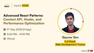 Advanced React Patterns: Context API, Hooks, and Performance Optimization