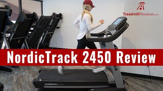 NordicTrack Commercial 2450 Treadmill Review - 2021 Model