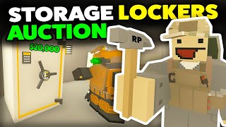 STORAGE LOCKER AUCTION BIG CASH! - Unturned RP (Auction House Roleplay) NOW Taking BIDS!