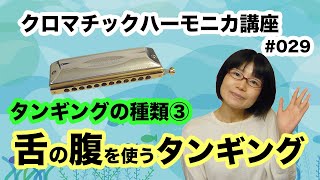 クロマチック・ハーモニカ講座　タンギングの種類３　#029