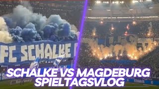 Explosive Choreos und Pure Emotionen | Schalke vs Magdeburg | Spieltagsvlog