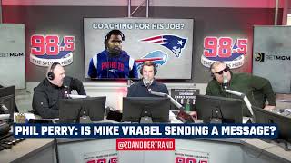 Phil Perry: Is Mike Vrabel trying to get a reaction out of the Patriots?