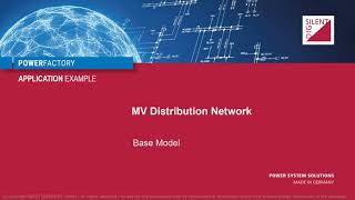 PowerFactory - MV Distribution Network - Base Model