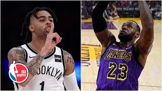 D’Angelo Russell, Nets eliminate LeBron James, Lakers from playoffs | NBA Highlights