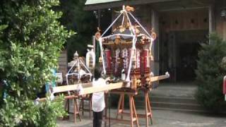 平成21年　寒川町岡田　菅谷神社　神幸祭