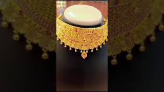 #gold #  gold necklace  # choker  #necklace  gautam jewellers shujalpur Mandi  call 7000097583