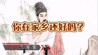 《唐诗三百首》之《逢入京使》-我的爱人，你在家乡还好吗？