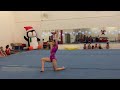 floor routine level 4 first place in gymnastic competition 2024 12 19