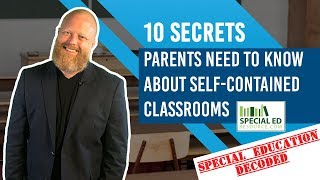 Top 10 Self-Contained Classroom Secrets | Special Education Decoded