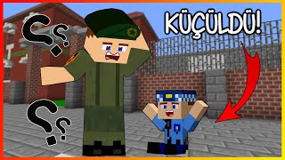 BEBEK ASKER BÜYÜDÜ KEREM KOMİSER KÜÇÜLDÜ! 😱 -- Minecraft ZENGİN FAKİR HAYATI