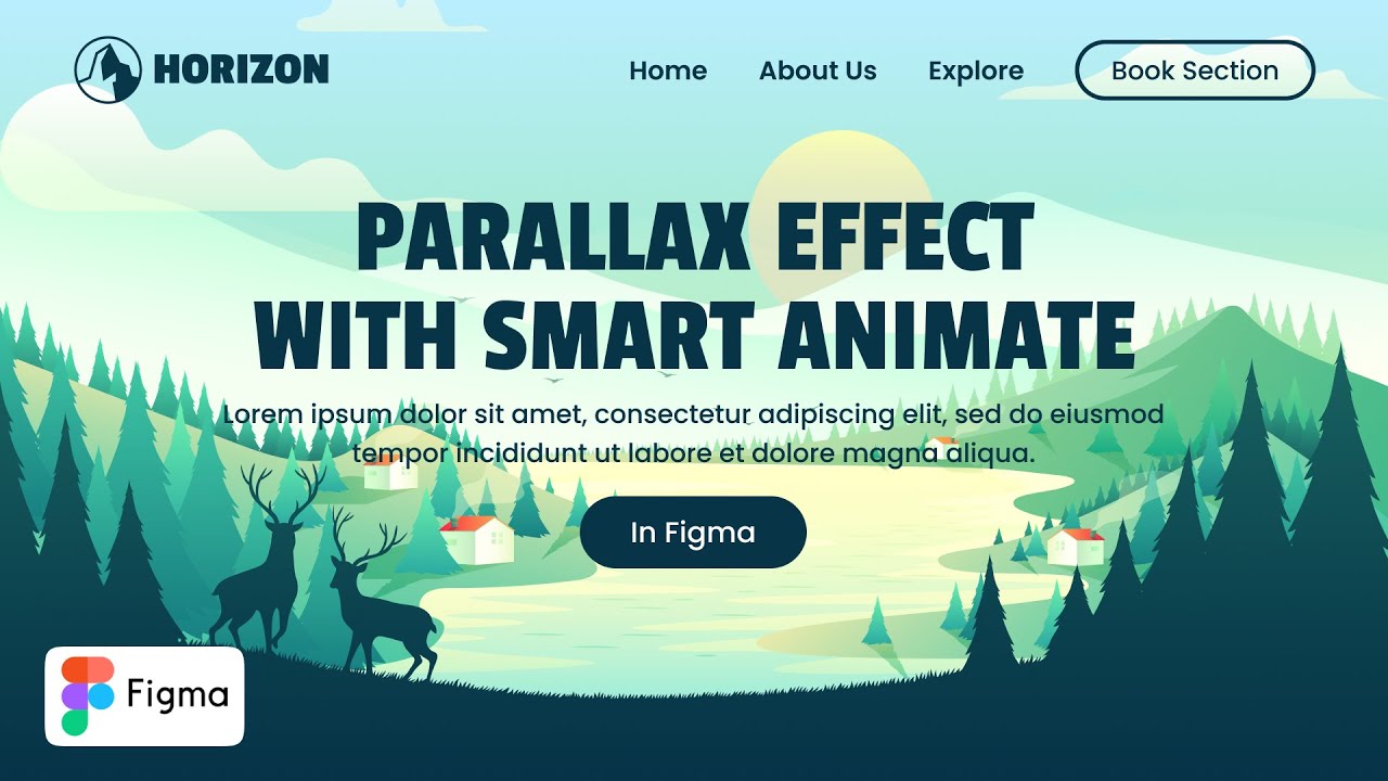 Membuat Landing Page & Parallax Effect Dengan Smart Animate Di Figma ...