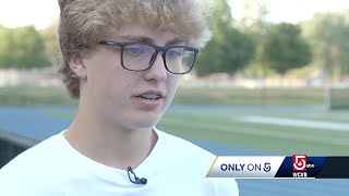 Freshman Mass. soccer player saved by two moms after on-field collision