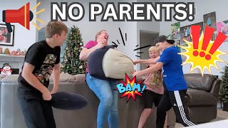 24 HOURS with 8 Kids and NO Parents!