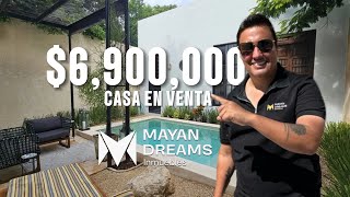 Casa en venta de $6,900,000 pesos en el Centro de Mérida Yucatán