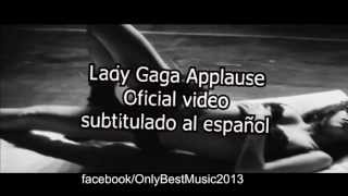 Lady Gaga Applause video official subtitulado al español