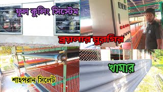 ফুল কুলিং সিস্টেম ব্রয়লার মুরগির খামার