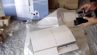 Unboxing PS3 White (Ceramic White)