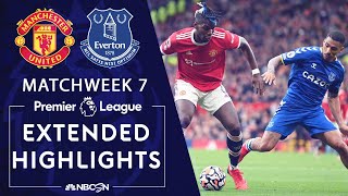 Manchester United v. Everton | PREMIER LEAGUE HIGHLIGHTS | 10/2/2021 | NBC Sports