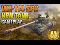 WZ-114 SP2 First Battle Mastery Gameplay | WoT Blitz