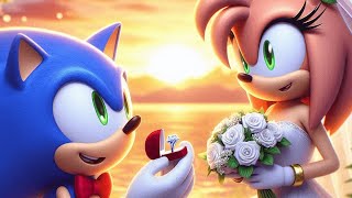 When Love Speeds Up: Sonic's Heartfelt Proposal to Amy💥❤️| Sonic The Hedghog 3 Animation