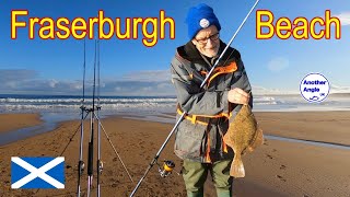 Fraserburgh Beach : Flounders : Beach Fishing : North East Scotland (Probably a Personal Best)