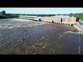 fishing at rivière des prairies generating station shad fishing peche alose