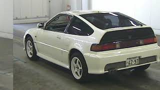 1991 HONDA CR-X SIR EF8 - Japanese Used Car For Sale Japan Auction Import