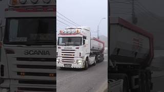 Truckspotting RO (sequence from a video) #truckspotting #trucks #scaniav8 #tomiflex