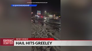 Severe weather hits northern Colorado