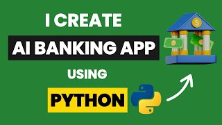 I Create AI Banking App in 3 Min Using Python and Machine Learning & Python Projects