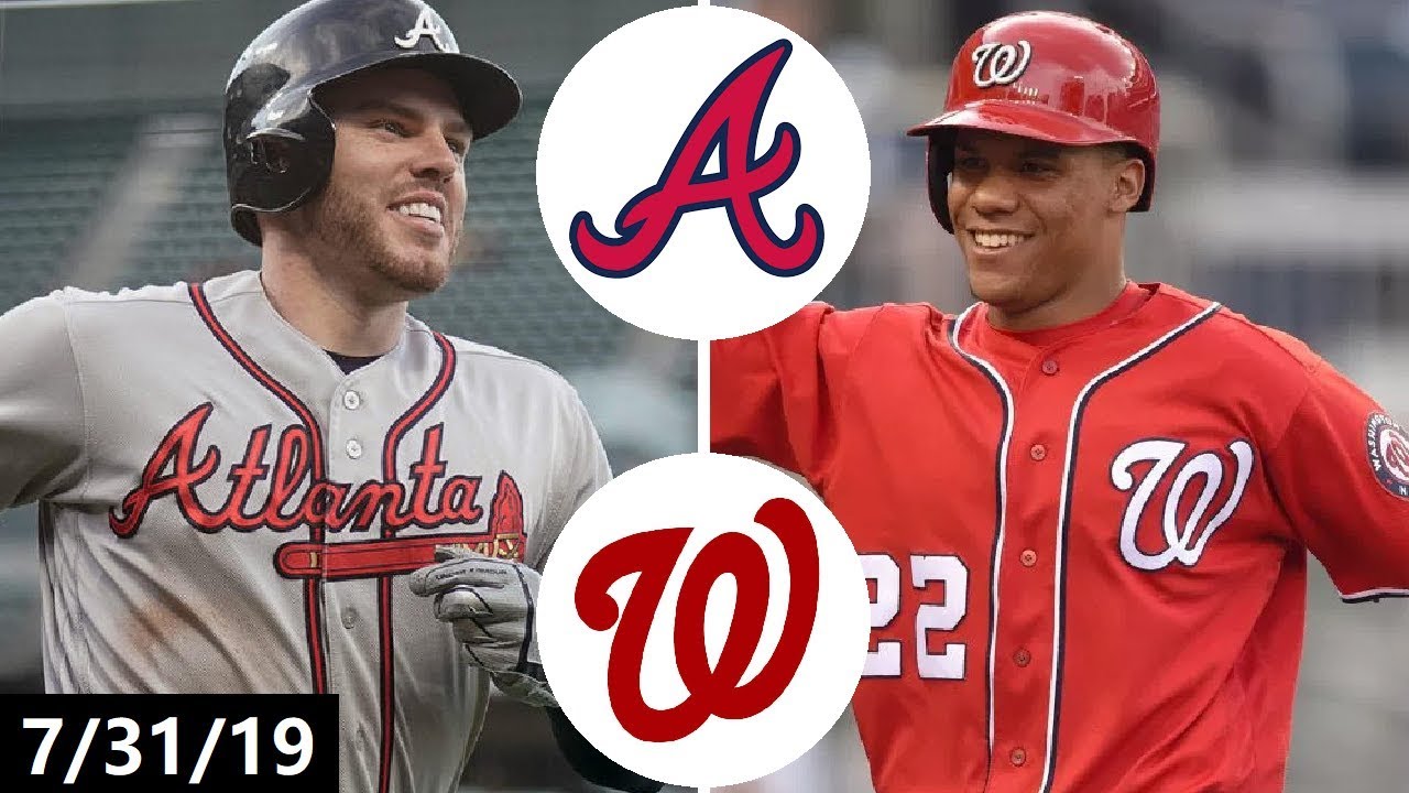 Atlanta Braves Vs Washington Nationals Highlights | July 31, 2019 (2019 ...