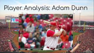 Player Analysis: Adam Dunn