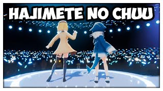 Gura x Ame - Hajimete No Chuu [3D Concert]