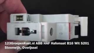 ABB HAF Hafomaat B16 wit S201 0025.001