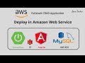 Deploy Full-Stack SpringBoot + Angular CRUD Application with MySQL on AWS | Beanstalk | AWS S3 | RDS