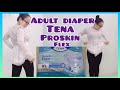 Wearing Adult diaper | Diaper review | Tena Proskin Flex