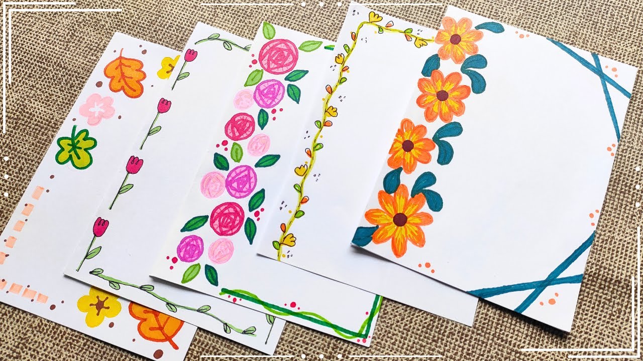 Simple Border Design Ideas Aesthetic Infoupdate Org