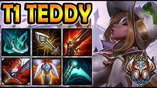 T1 Teddy MISS FORTUNE vs LUCIAN [ ADC ] Lol Challenger Korea ✔️ 10.16 ✔️