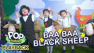 Baa Baa Black Sheep | Pop Babies: Play back (BTS)