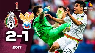 El DÍA que MÉXICO SILENCIÓ a RUSIA en su CASA 🏛️ Rusia 1-2 México 🏆 Confederaciones 2017