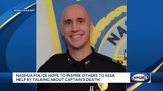 Nashua police hope to inspire others to seek help by talking about captain's suicide
