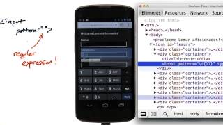 Regex validation - Mobile Web Development
