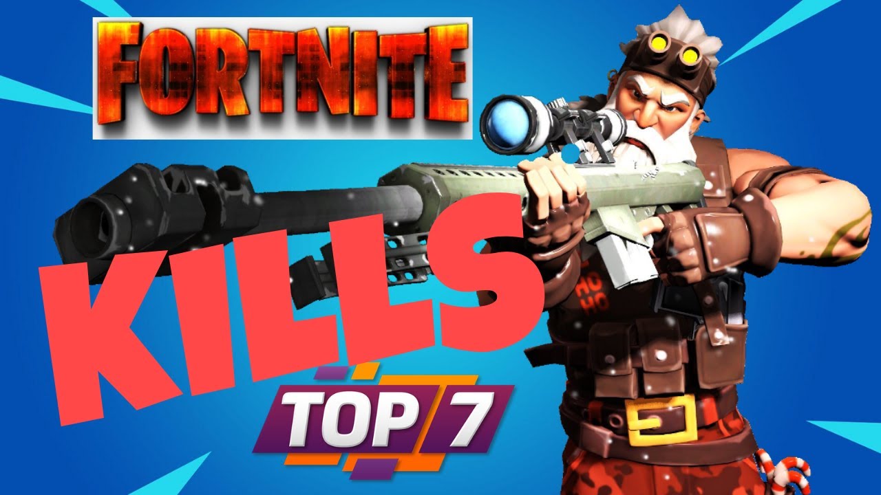 TOP 7 BEST KILLS FORTNITE BATTLE ROYALE - YouTube